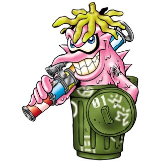 Illustration for article titled Trash Fights Back: The scariest monsters made of garbage!